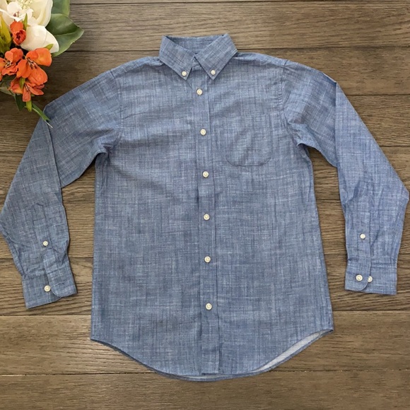 Class Club 10/12 dress shirt on a denim color - Picture 2 of 6